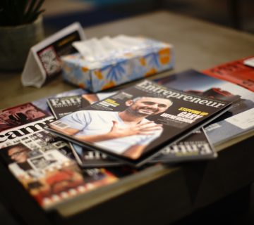 gary v on a magazine